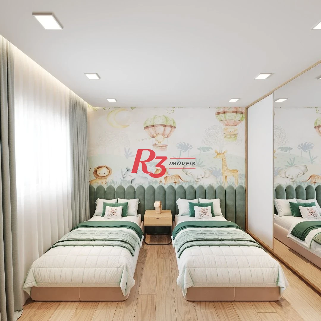 Apartamento à venda, 97 m² por R$ 1.444.081,79 - Embaré - Santos/SP