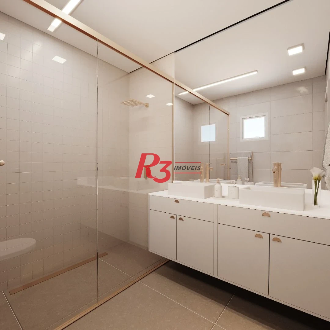 Apartamento à venda, 158 m² por R$ 2.328.793,39 - Embaré - Santos/SP