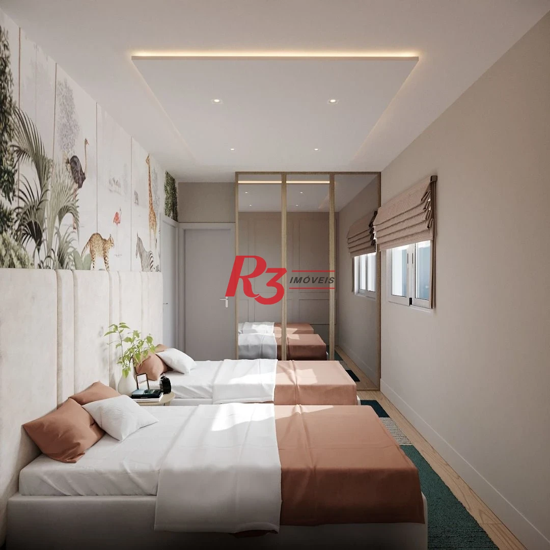 Apartamento à venda, 158 m² por R$ 2.328.793,39 - Embaré - Santos/SP