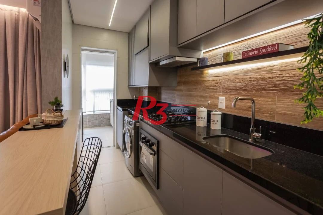 Apartamento à venda, 54 m² por R$ 795.000,00 - Boqueirão - Santos/SP