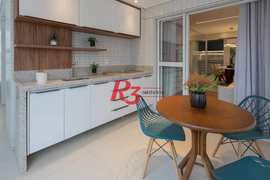 Apartamento à venda, 88 m² por R$ 1.550.000,00 - Boqueirão - Santos/SP