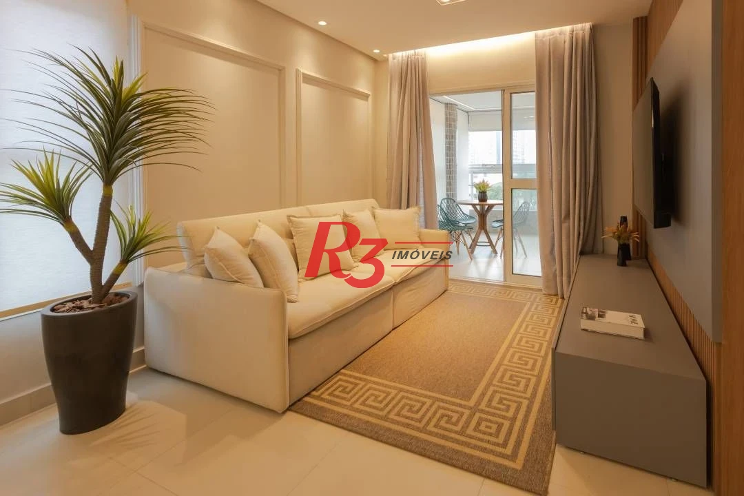 Apartamento à venda, 88 m² por R$ 1.550.000,00 - Boqueirão - Santos/SP