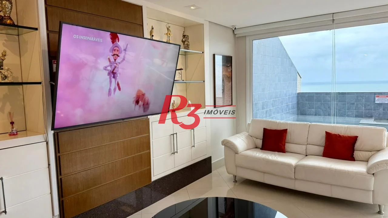 Cobertura à venda, 255 m² por R$ 3.180.000,00 - Balneário Mar Casado - Guarujá/SP