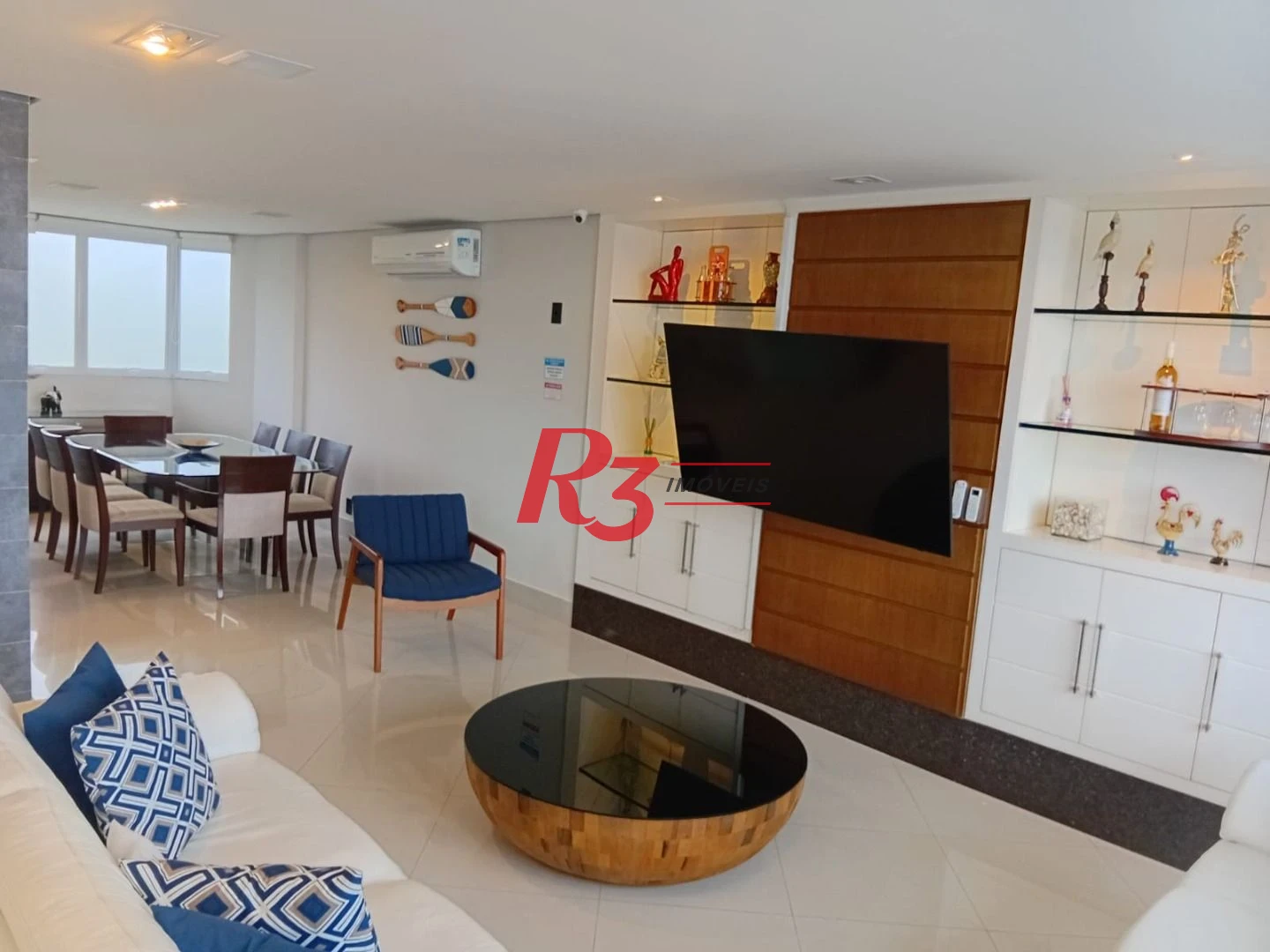 Cobertura à venda, 255 m² por R$ 3.180.000,00 - Balneário Mar Casado - Guarujá/SP