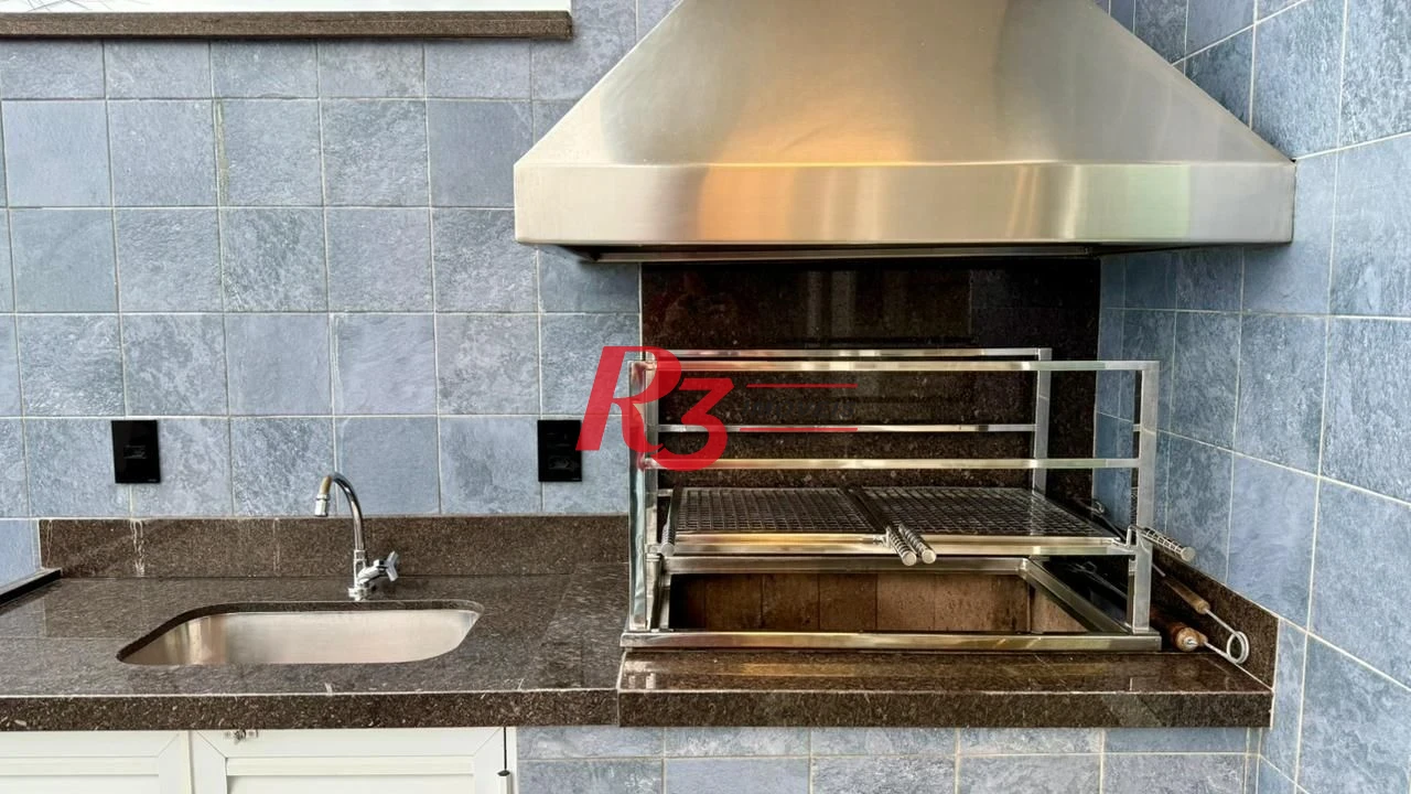 Cobertura à venda, 255 m² por R$ 3.180.000,00 - Balneário Mar Casado - Guarujá/SP