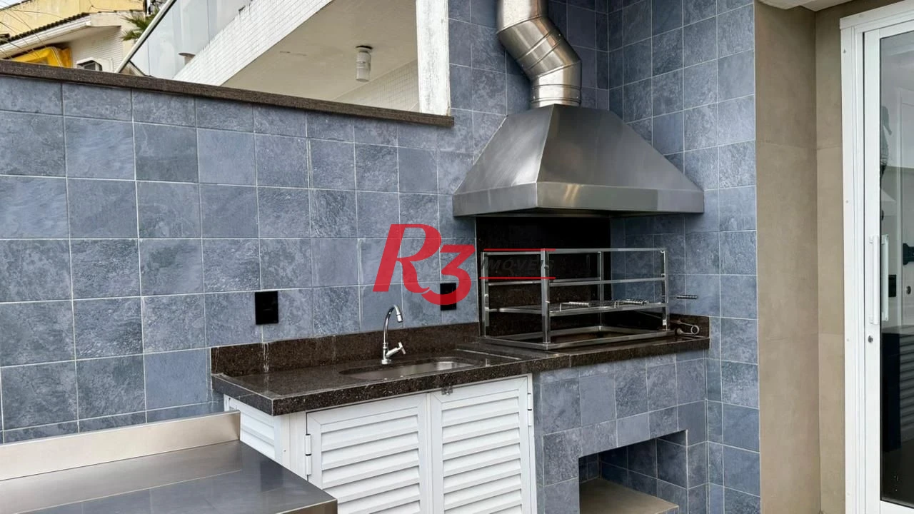 Cobertura à venda, 255 m² por R$ 3.180.000,00 - Balneário Mar Casado - Guarujá/SP