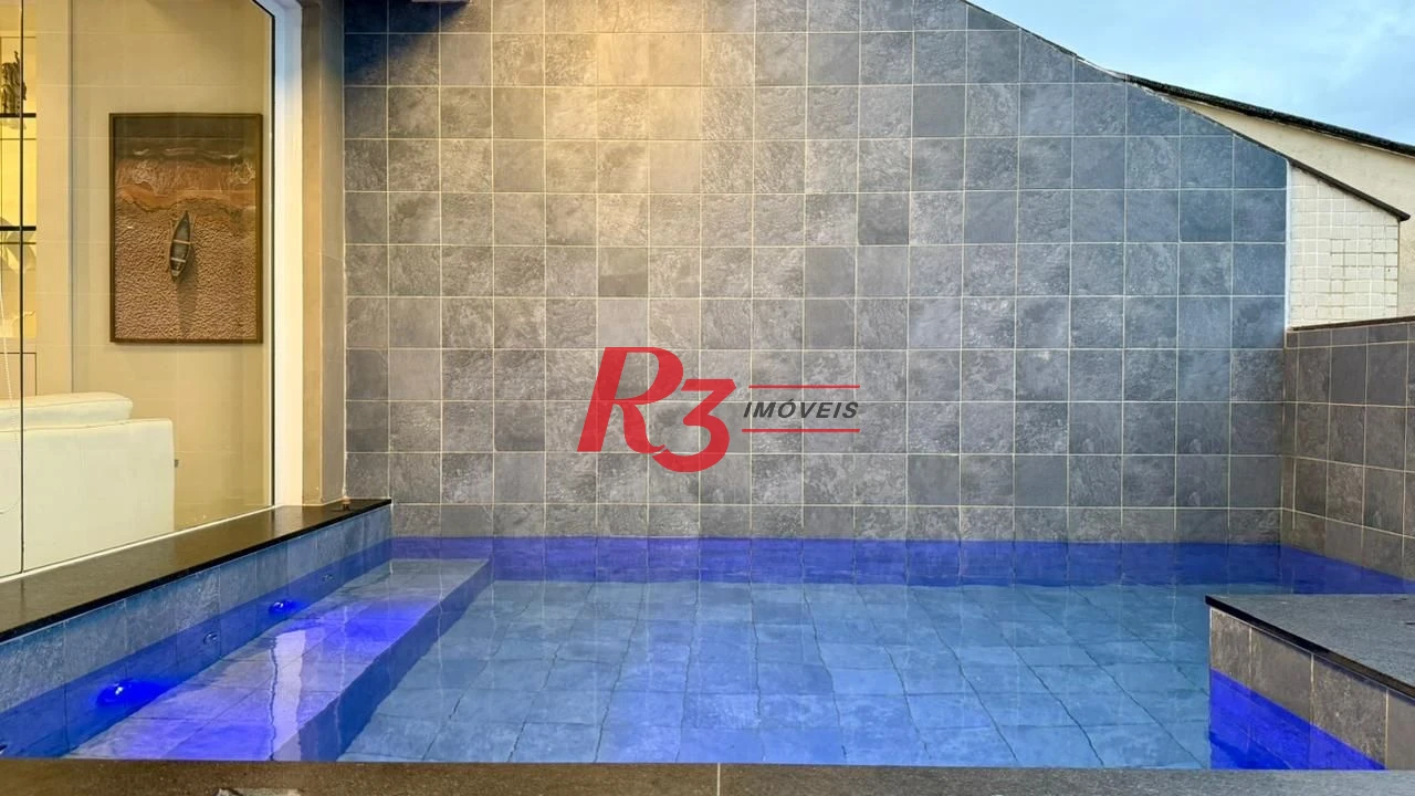 Cobertura à venda, 255 m² por R$ 3.180.000,00 - Balneário Mar Casado - Guarujá/SP