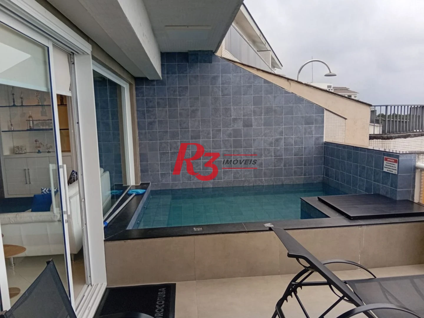 Cobertura à venda, 255 m² por R$ 3.180.000,00 - Balneário Mar Casado - Guarujá/SP