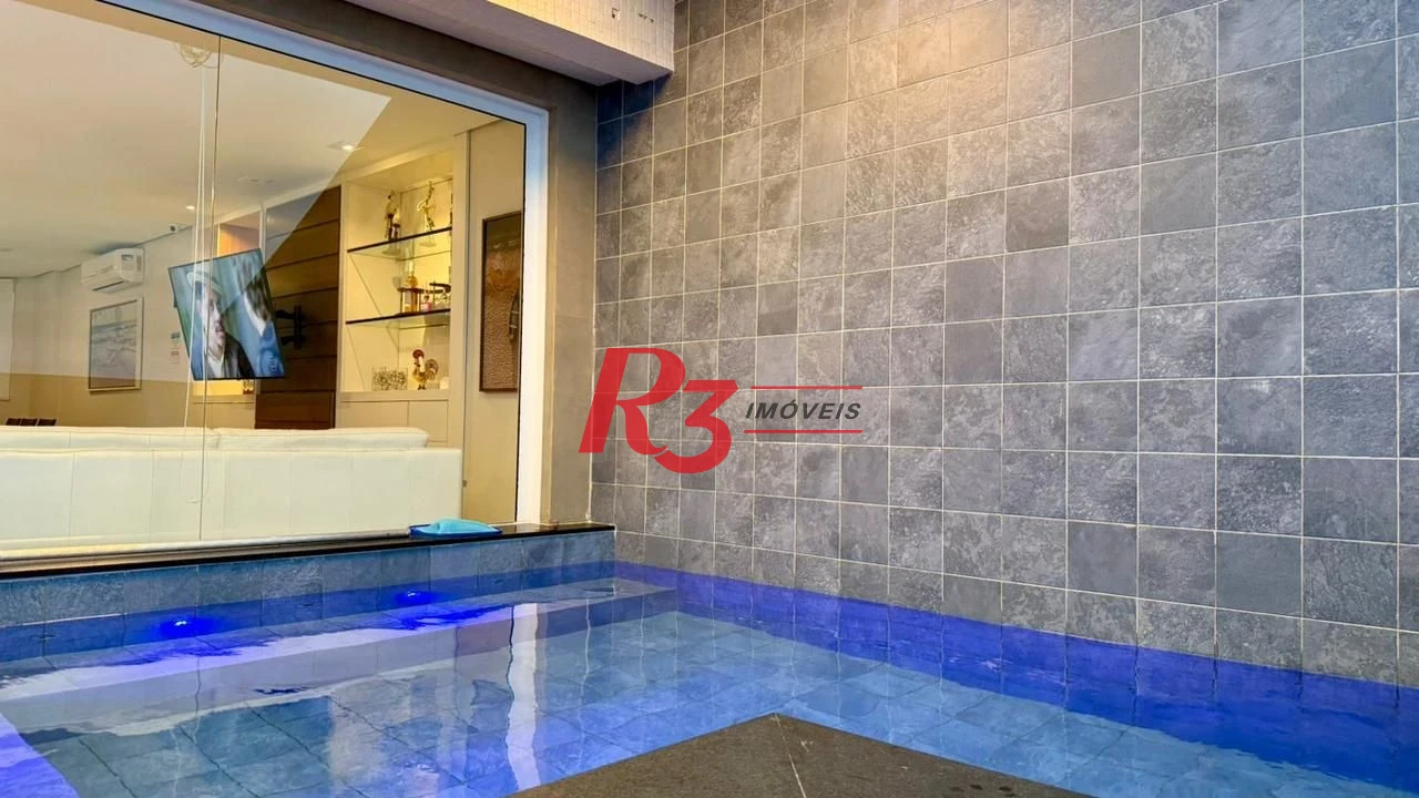 Cobertura à venda, 255 m² por R$ 3.180.000,00 - Balneário Mar Casado - Guarujá/SP