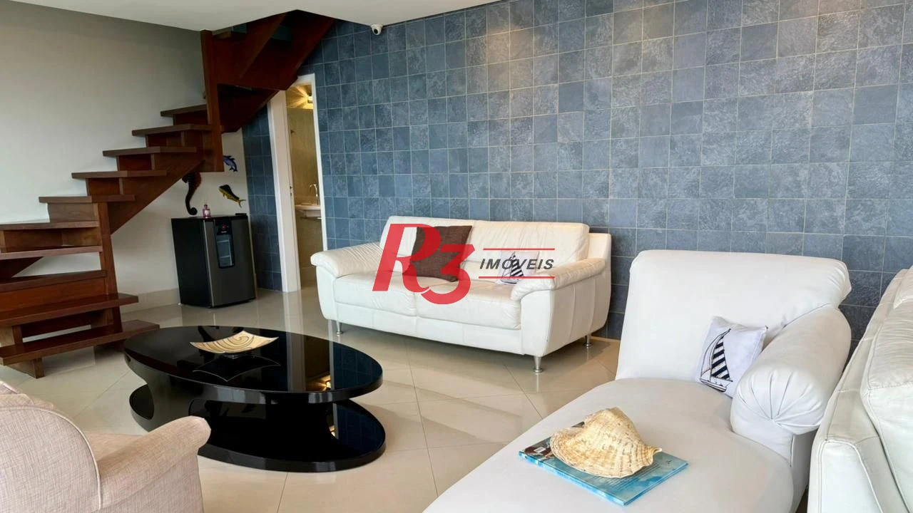 Cobertura à venda, 255 m² por R$ 3.180.000,00 - Balneário Mar Casado - Guarujá/SP