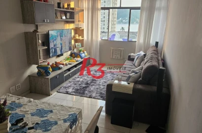 Apartamento com 2 dormitórios à venda, 80 m² por R$ 385.000,00 - Centro - São Vicente/SP