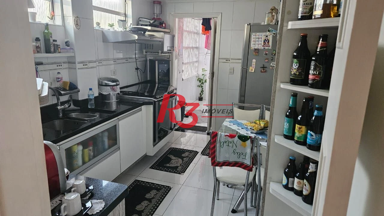 Apartamento com 2 dormitórios à venda, 80 m² por R$ 385.000,00 - Centro - São Vicente/SP