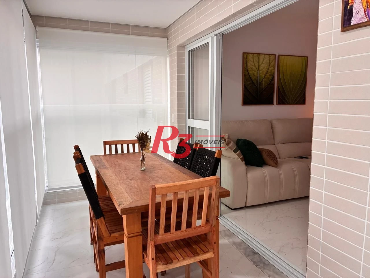 Apartamento à venda, 101 m² por R$ 2.006.000,00 - Gonzaga - Santos/SP