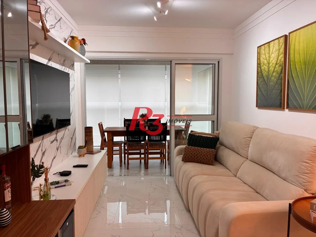 Apartamento à venda, 101 m² por R$ 2.006.000,00 - Gonzaga - Santos/SP