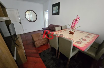 Apartamento com 2 dormitórios à venda, 80 m² por R$ 850.000,00 - Boqueirão - Santos/SP