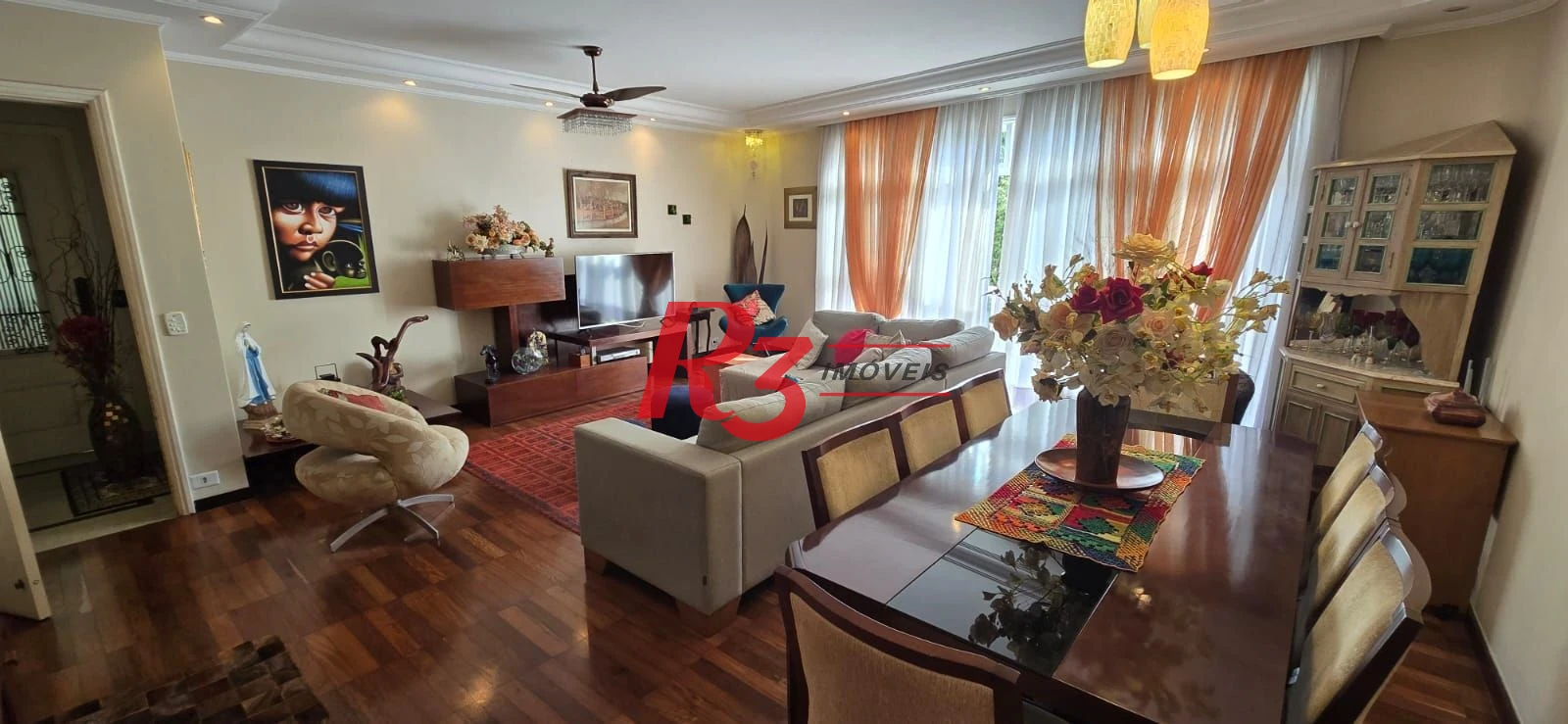 Apartamento com 3 dormitórios à venda, 137 m² por R$ 930.000,00 - José Menino - Santos/SP