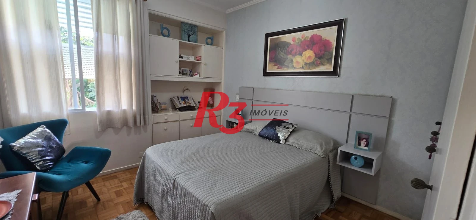 Apartamento com 3 dormitórios à venda, 137 m² por R$ 930.000,00 - José Menino - Santos/SP