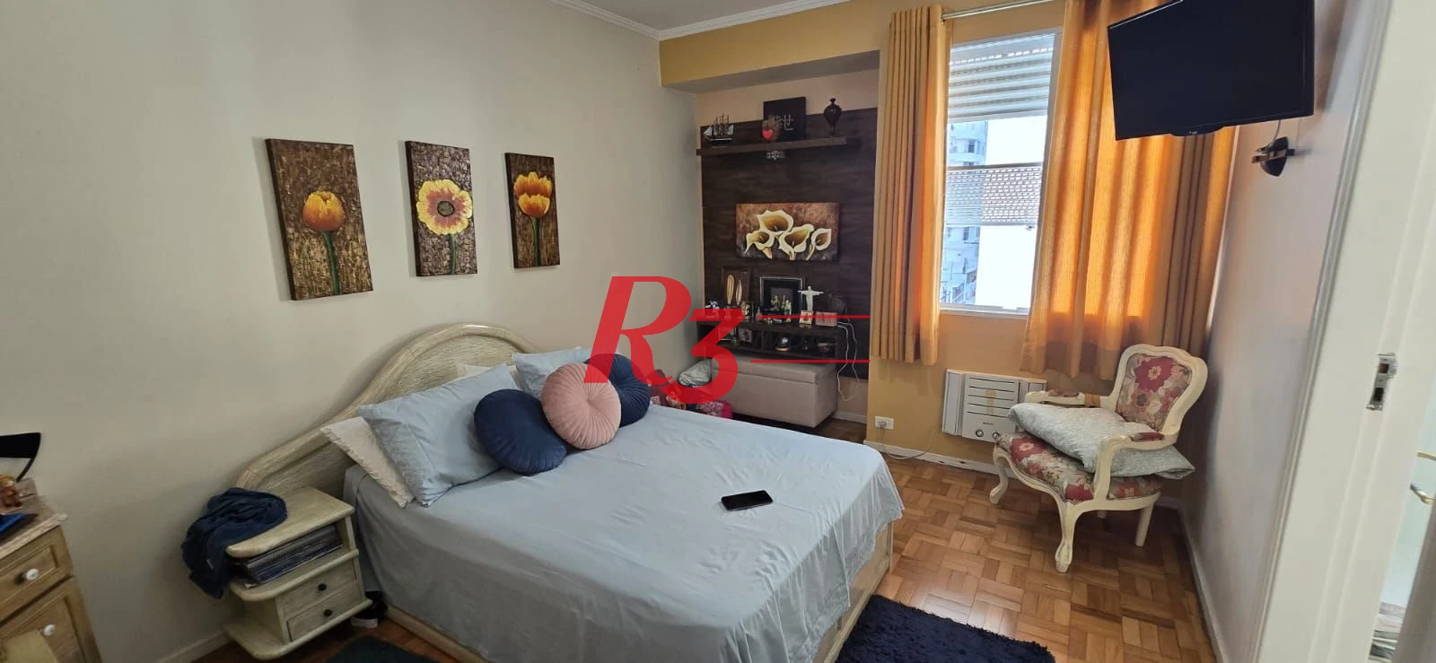 Apartamento com 3 dormitórios à venda, 137 m² por R$ 930.000,00 - José Menino - Santos/SP