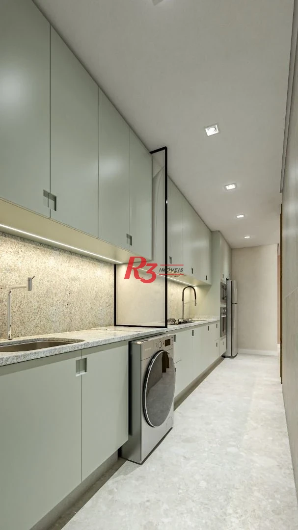 Apartamento à venda, 106 m² por R$ 1.474.609,19 - Boqueirão - Santos/SP