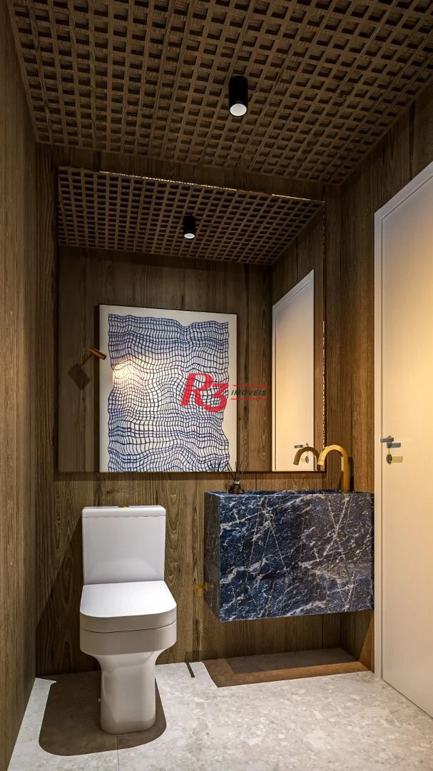 Apartamento à venda, 106 m² por R$ 1.474.609,19 - Boqueirão - Santos/SP