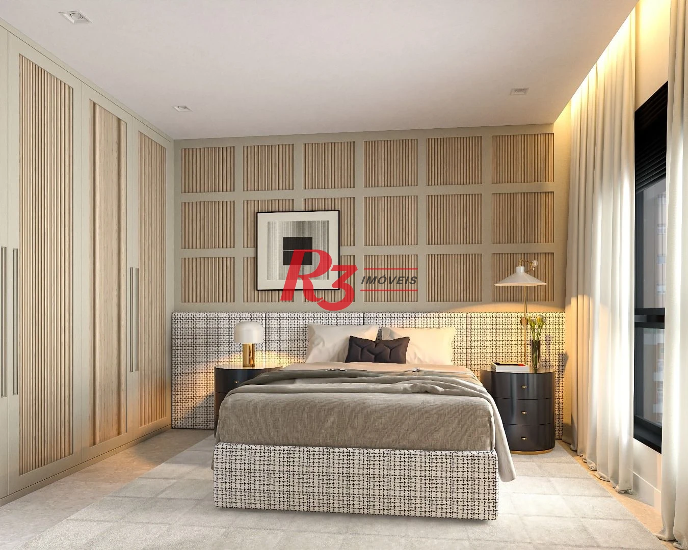 Apartamento à venda, 106 m² por R$ 1.474.609,19 - Boqueirão - Santos/SP