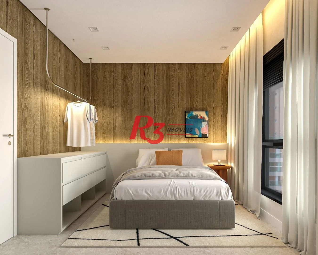Apartamento à venda, 106 m² por R$ 1.474.609,19 - Boqueirão - Santos/SP