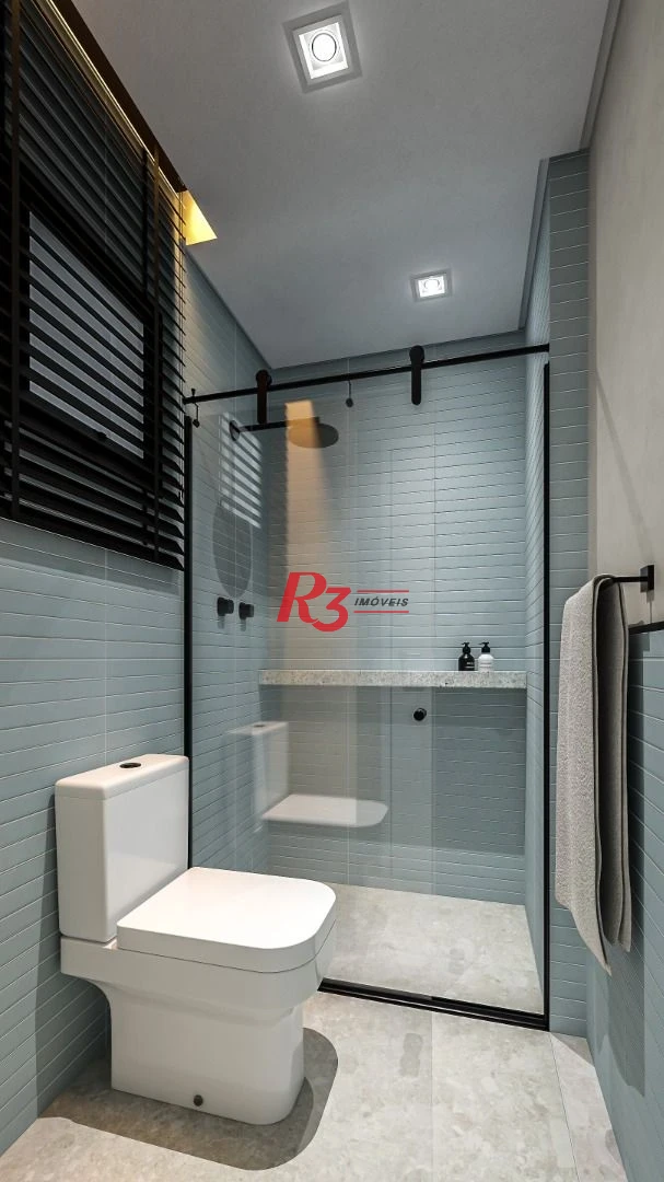 Apartamento à venda, 106 m² por R$ 1.474.609,19 - Boqueirão - Santos/SP