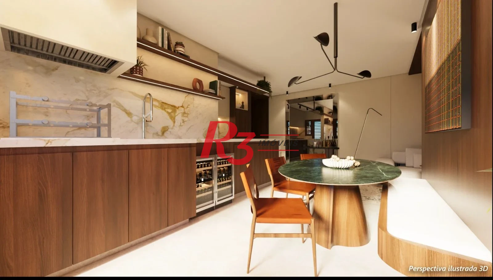 Apartamento à venda, 72 m² por R$ 1.665.114,32 - Boqueirão - Santos/SP