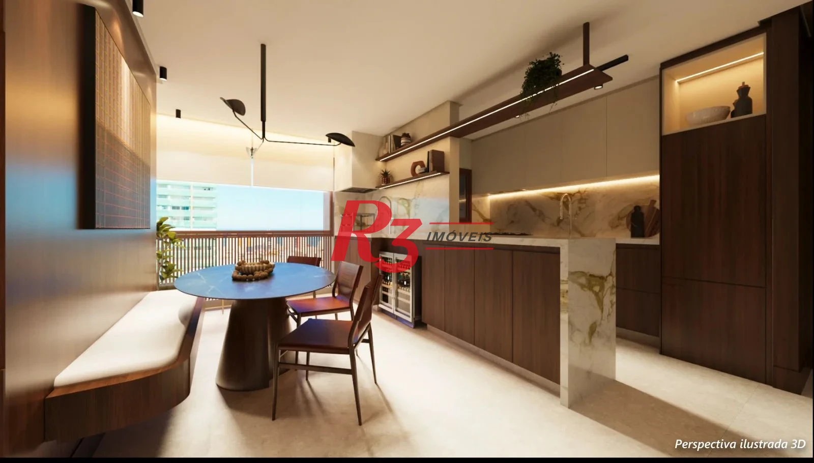 Apartamento à venda, 72 m² por R$ 1.665.114,32 - Boqueirão - Santos/SP