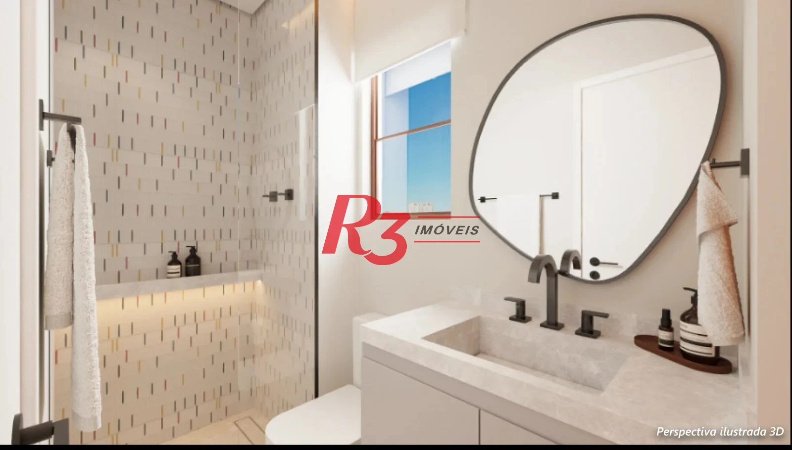 Apartamento à venda, 72 m² por R$ 1.665.114,32 - Boqueirão - Santos/SP