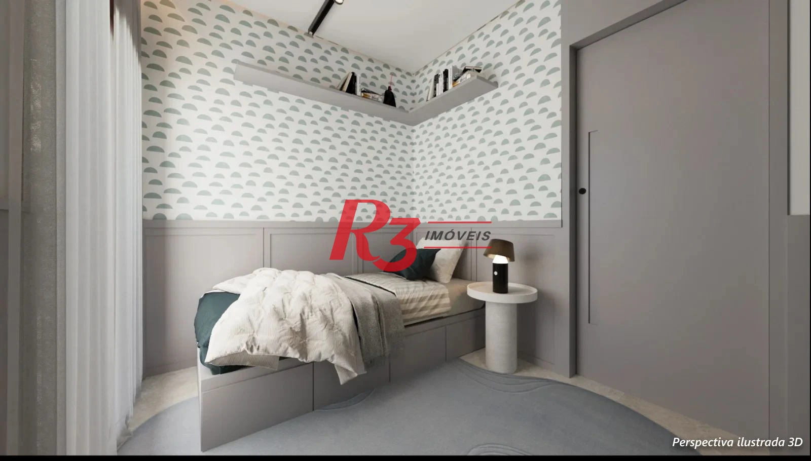 Apartamento à venda, 72 m² por R$ 1.665.114,32 - Boqueirão - Santos/SP