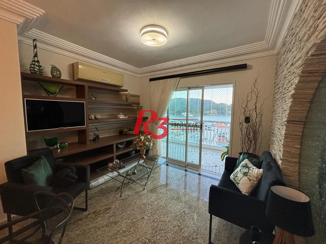 Apartamento com 4 dormitórios à venda, 240 m² por R$ 2.200.000,00 - Ponta da Praia - Santos/SP