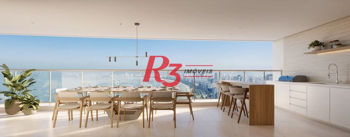 Apartamento à venda, 183 m² por R$ 2.499.271,99 - Ponta da Praia - Santos/SP