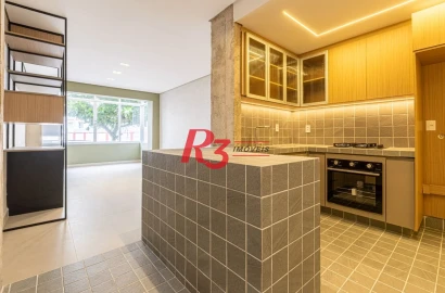 Apartamento à venda, 107 m² por R$ 930.000,00 - José Menino - Santos/SP