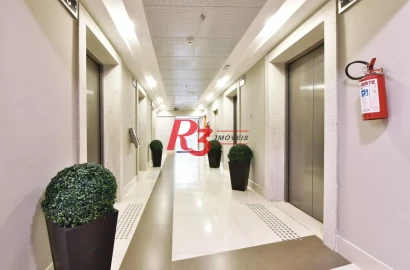 Sala para alugar, 161 m² por R$ 16.336,54/mês - Vila Belmiro - Santos/SP