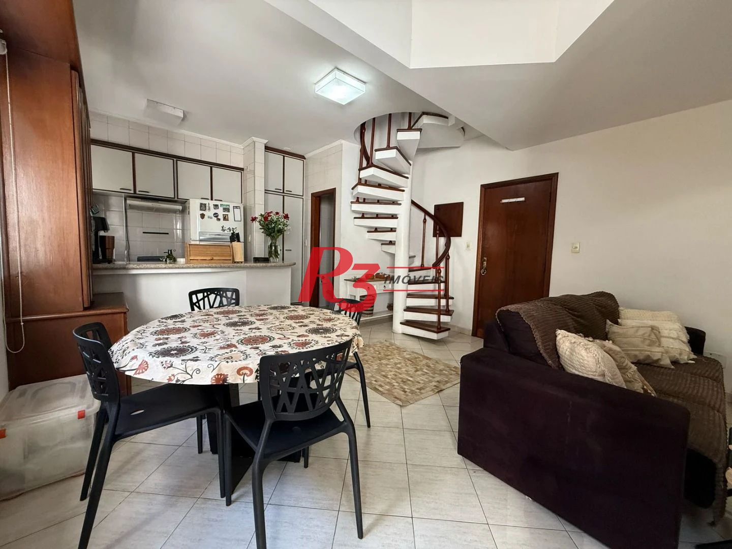 Apartamento Duplex à venda, 83 m² por R$ 480.000,00 - Ponta da Praia - Santos/SP