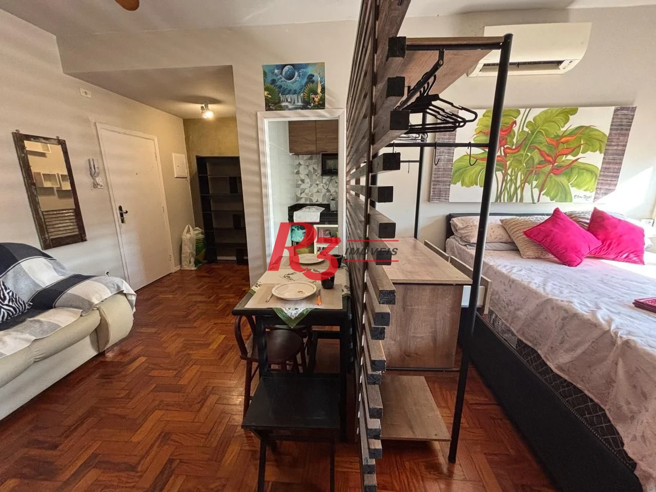 Kitnet à venda, 40 m² por R$ 360.000,00 - Gonzaga - Santos/SP