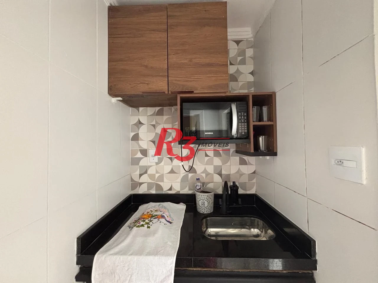 Kitnet à venda, 40 m² por R$ 360.000,00 - Gonzaga - Santos/SP