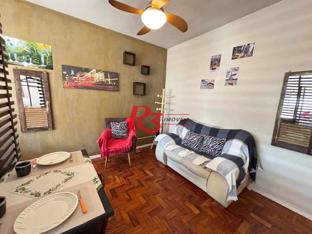Kitnet à venda, 40 m² por R$ 360.000,00 - Gonzaga - Santos/SP