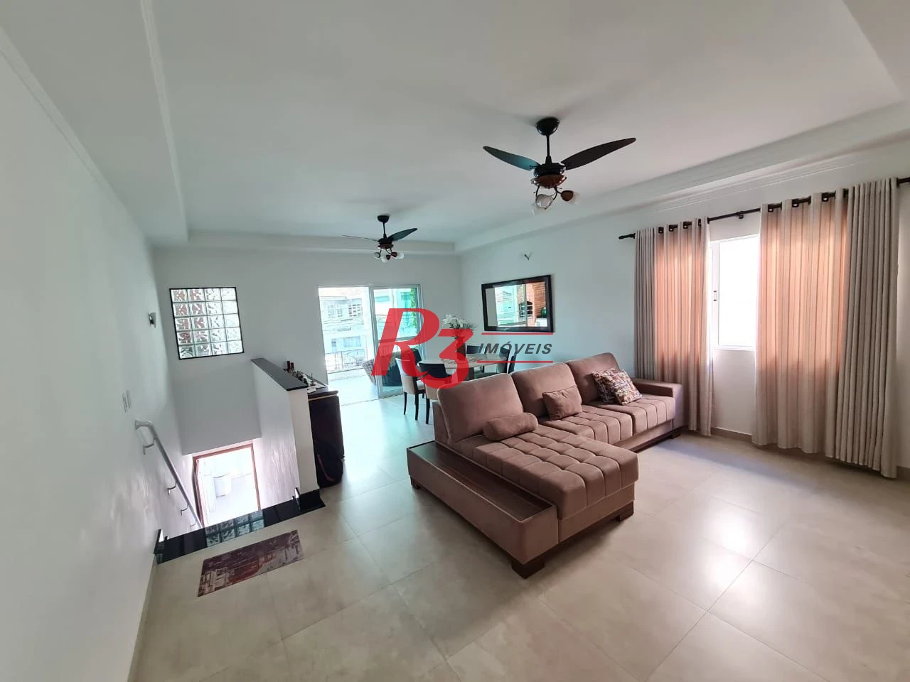 Casa com 3 dormitórios à venda, 146 m² por R$ 1.080.000,00 - Embaré - Santos/SP