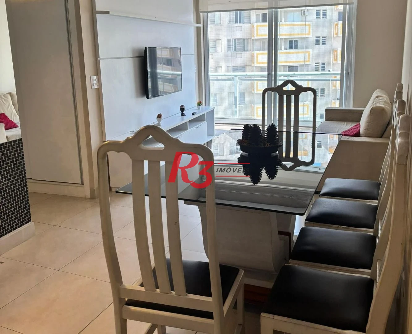 Apartamento com 2 dormitórios para alugar, 75 m² por R$ 7.000,00/mês - Pompéia - Santos/SP