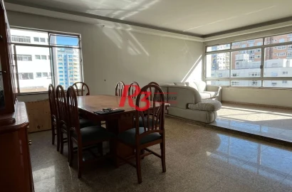 Apartamento à venda, 180 m² por R$ 1.120.000,00 - Gonzaga - Santos/SP
