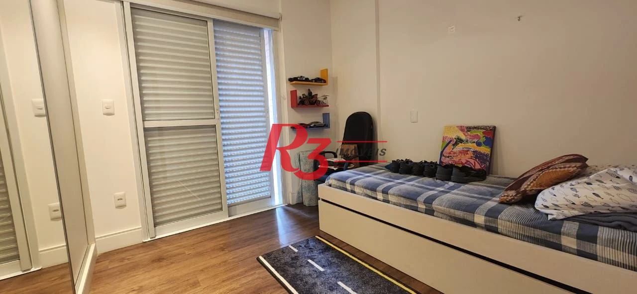 Apartamento com 2 dormitórios para alugar, 119 m² por R$ 12.000,02/mês - Embaré - Santos/SP