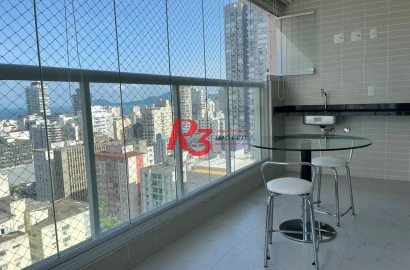 Apartamento à venda, 99 m² por R$ 1.750.000,00 - Gonzaga - Santos/SP