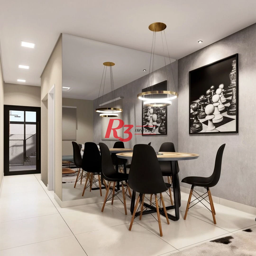 Casa com 3 dormitórios à venda, 156 m² por R$ 1.950.000,00 - Boqueirão - Santos/SP