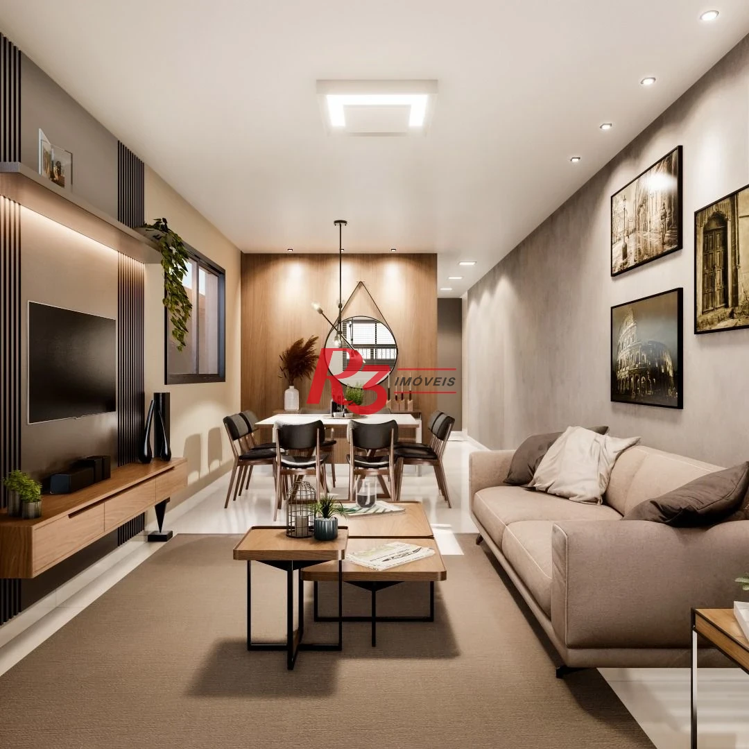 Casa com 3 dormitórios à venda, 156 m² por R$ 1.950.000,00 - Boqueirão - Santos/SP