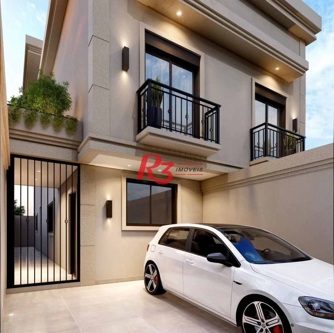 Casa com 3 dormitórios à venda, 156 m² por R$ 1.950.000,00 - Boqueirão - Santos/SP