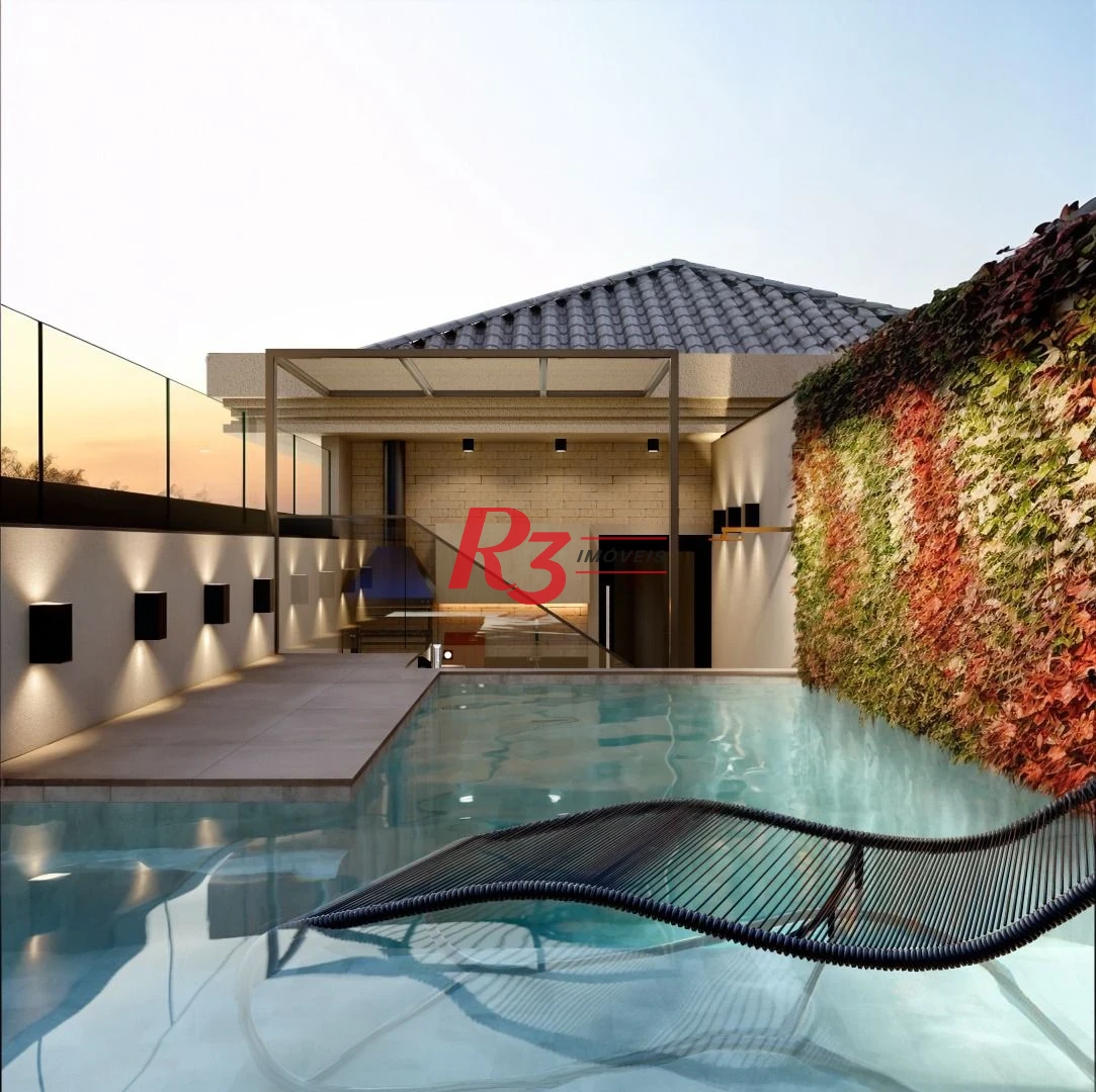 Casa com 3 dormitórios à venda, 156 m² por R$ 1.950.000,00 - Boqueirão - Santos/SP
