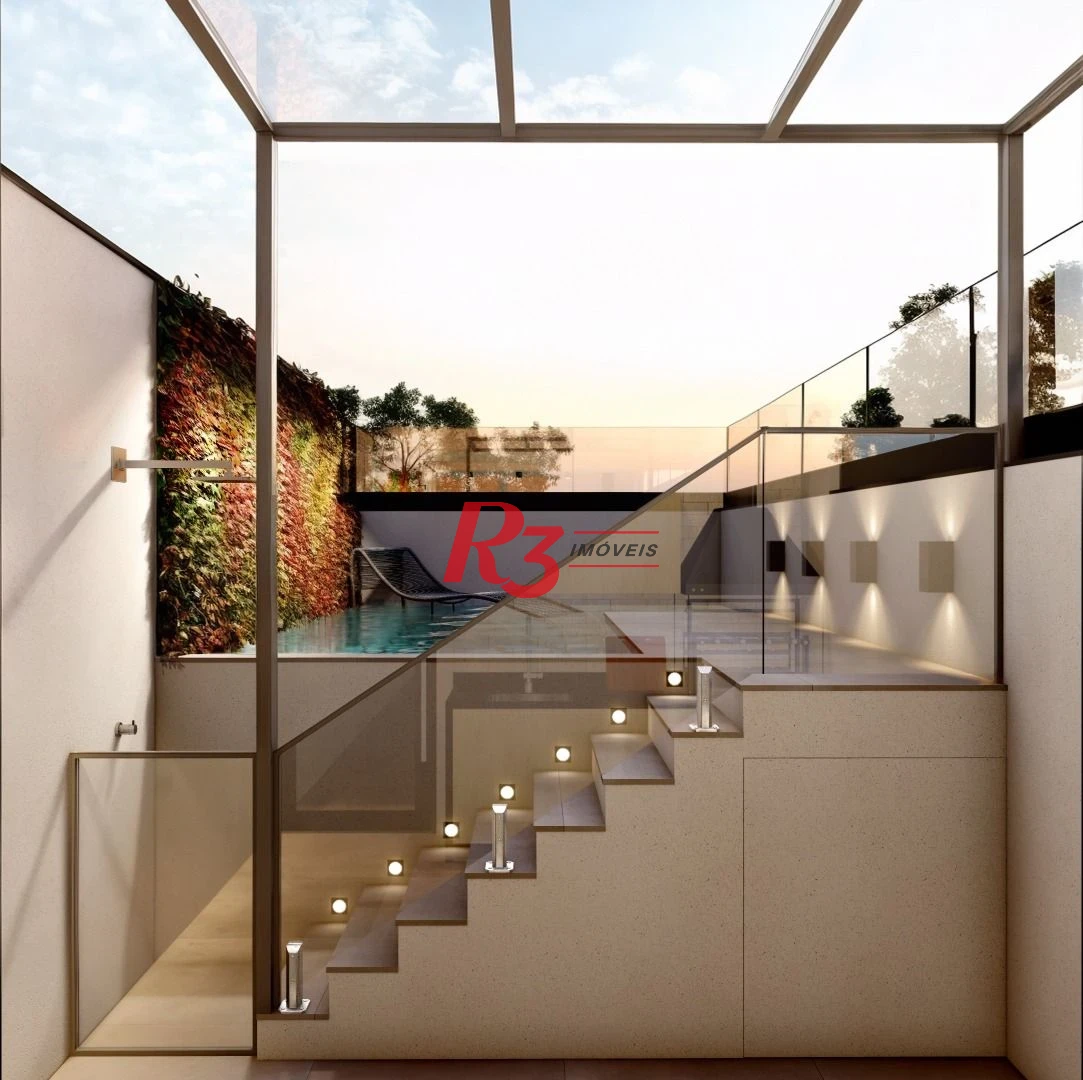 Casa com 3 dormitórios à venda, 156 m² por R$ 1.950.000,00 - Boqueirão - Santos/SP