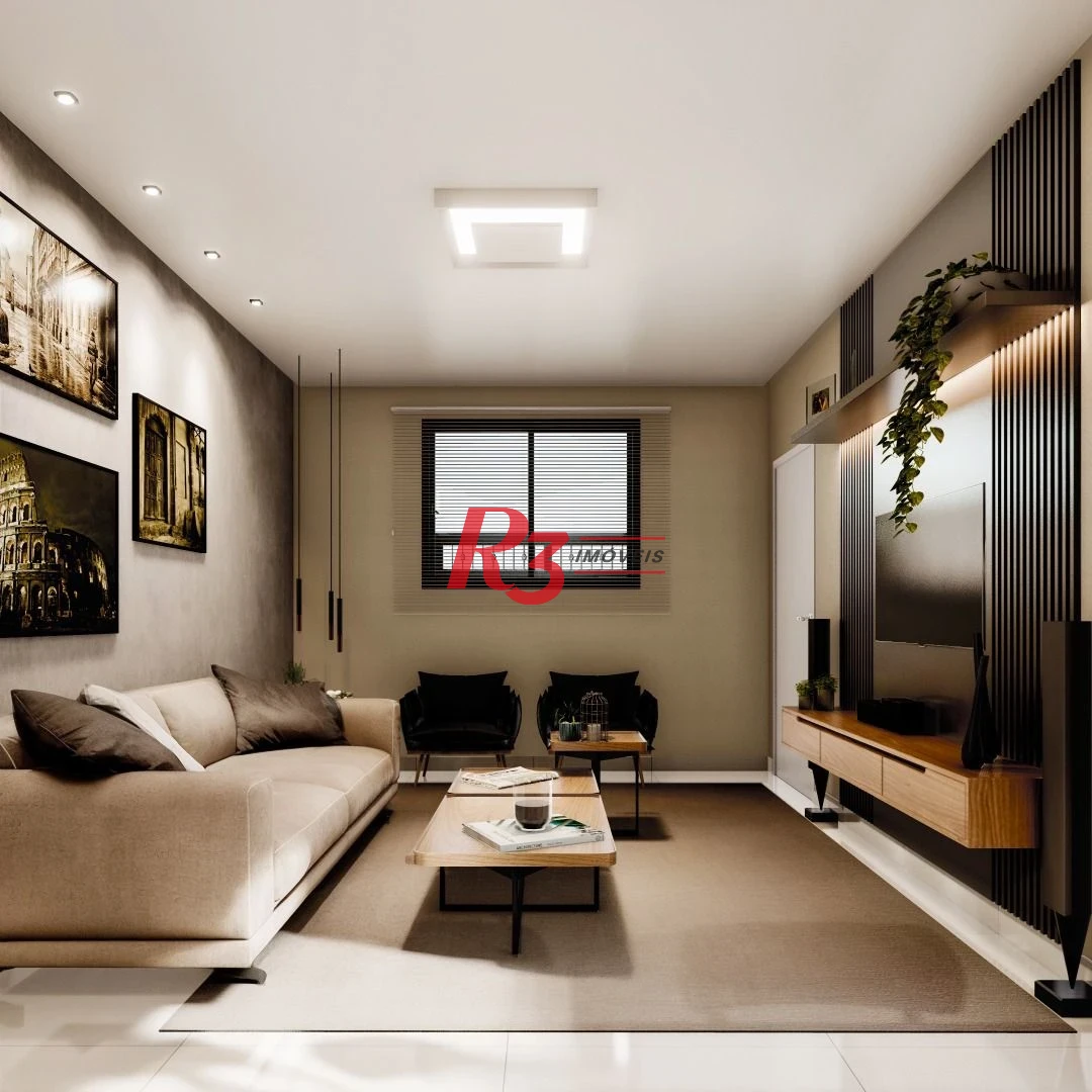 Casa com 3 dormitórios à venda, 156 m² por R$ 1.950.000,00 - Boqueirão - Santos/SP